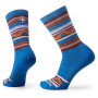 Skarpetki Smartwool Everyday Zig Zag Valley Crew niebieski/pomarańczowy Laguna Blue
