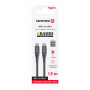Kabel do ładowania i przesyłania danych Swissten Aramid Reinforced USB-C/USB-C 1,5 m