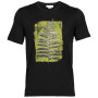 Koszulka męska Icebreaker Tech Lite II SS Tee Fern Imprint czarny black