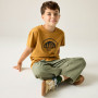 T-shirt dziecięcy Regatta Bosley Wood Brown
