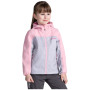 Dziecięca kurtka softshellowa Kilpi Ravia różówy/szary light pink