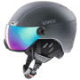Kask narciarski Uvex HLMT 400 Visor style zarys TitanumMat