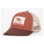 Bejsbolówka Marmot Retro Trucker brązowy/pomarańczowy Picante/Whisky brown