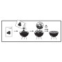 Brykiet do grilla CasusGrill Bamboo Charcoal Briquettes