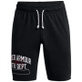 Męskie szorty Under Armour Rival Try Athlc Dept Sts czarny Black / / Red