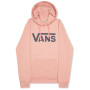 Bluza damska Vans Wm Drop V Logo Hoodie różowy Peach Beige