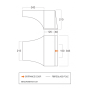Przedsionek namiotu Vango Excel Side Awning - TA001