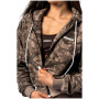 Bluza damska Nebbia Relaxed Zip Hoodie Power