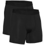 Spodenki męskie Under Armour Tech Mesh 6 in 2 Pack czarny Black//Black