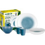 Zestaw talerzy Brunner Set tête-à-tête Meteore 8 pcs