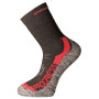 Skarpetki Progress XTR 8MR X-Treme Merino czarny/czerwony