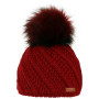 Czapka damska Zulu Coldin czerwony Red
