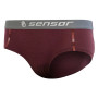 Majtki Sensor Merino Air 2022 fioletowy DarkBurgundy
