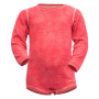 Bielizna funkcjonalna dla dzieci Devold Duo Active Baby Body różowy Poppy