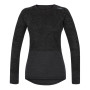 Damska koszulka Husky Merino 100 Dl. Rukáv L czarny