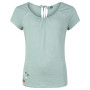 Koszulka damska Chillaz Hide the Best Time To Chill Flower jasnozielony green melange