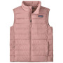 Kamizelka dziecięca Patagonia K's Down Sweater Vest - Fuzzy Mauve różowy Fuzzy Mauve