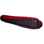 Śpiwór puchowy Sir Joseph Erratic Plus II 850 170 cm czerwony red