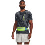 Nerka do biegania Under Armour Flex Speedpocket Run Belt ciemnozielony Lime Surge / Still Water / Reflective