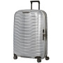 Walizka podróżna Samsonite Proxis Spinner 75 srebrny Silver