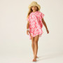 Ponczo dziecięce Regatta Kids Towel Robe PinkHazPetal