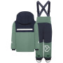 Zestaw dziecięcy Didriksons Skare Kids Set 2 Dark Moss