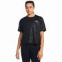 Koszulka damska Under Armour Rush Energy Emboss Crop SS