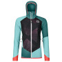 Kurtka damska Ortovox Col Becchei Jacket W jasnoniebieski ice waterfall