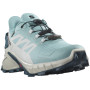 Damskie buty do biegania Salomon Supercross 4 Gore-Tex szary/niebieski Stone Blue / Lunar Rock / Stargazer