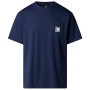 Koszulka męska The North Face M Mountain Logo Relaxed S/S Pocket Tee ciemnoniebieski Summit Navy