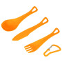 Zestaw sztućców Sea to Summit Delta Cutlery Set pomarańczowy Orange