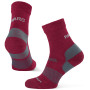 Damskie skarpety Warg Merino Hike W bordowy Wine