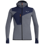 Męska bluza Salewa Puez 2 Dry M L/S Hood Fz Tee niebieski/jasnoniebieski Navy Blazer