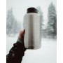 Butelka ze stali nierdzewnej Klean Kanteen Wide w/Wide Loop Cap - brushed stainless 1900 ml