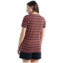 Koszulka damska Icebreaker Women Wave SS Tee Stripe 2023