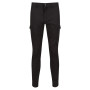 Spodnie męskie Regatta Bryer Cargo Trousers II czarny/szary Ash