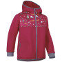 Dziecięca kurtka softshellowa Zulu Forest K malinowy Raspberry