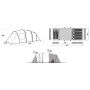 Namiot rodzinny Easy Camp Leka Twin 6