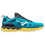 Buty męskie Mizuno Wave Daichi 6 niebieski/żółty Scubab/Snowwhite/Sulfur