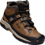 Buty dziecięce Keen Targhee MID WP Y brązowy DarkEarth/GoldenBrown