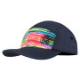 Dziecięca bejsbolówka Buff Five Panels Go Cap niebieski Legend Night Blue