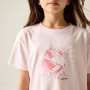 T-shirt dziecięcy Regatta Aria Pink Haze