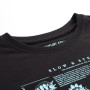 T-shirt dziecięcy Alpine Pro Ecco 2 Black