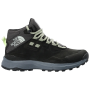 Buty damskie The North Face W Cragstone Leather Mid Wp czarny TNF BLACK/VANADIS GREY
