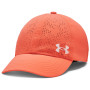 Bejsbolówka Under Armour Iso-chill Breathe Adj pomarańczowy Electric Tangerine / Electric Tangerine / White