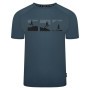 Koszulka męska Dare 2b Righteous III Tee niebieski/szary Orion Grey