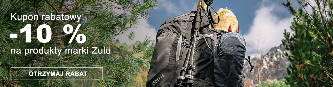 KUPON RABATOWY - 10% na produkty marki Zulu