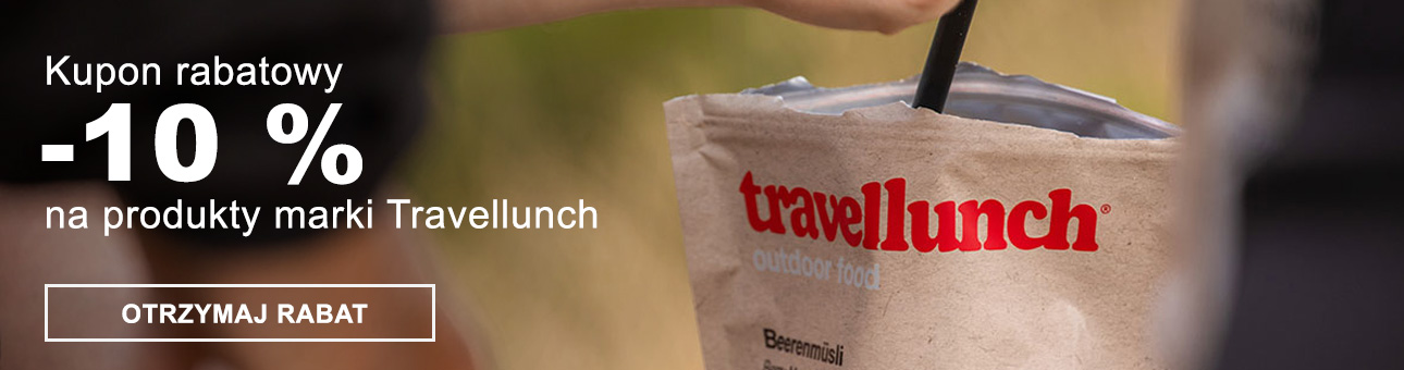 KUPON RABATOWY - 10% na produkty marki TRAVELLUNCH