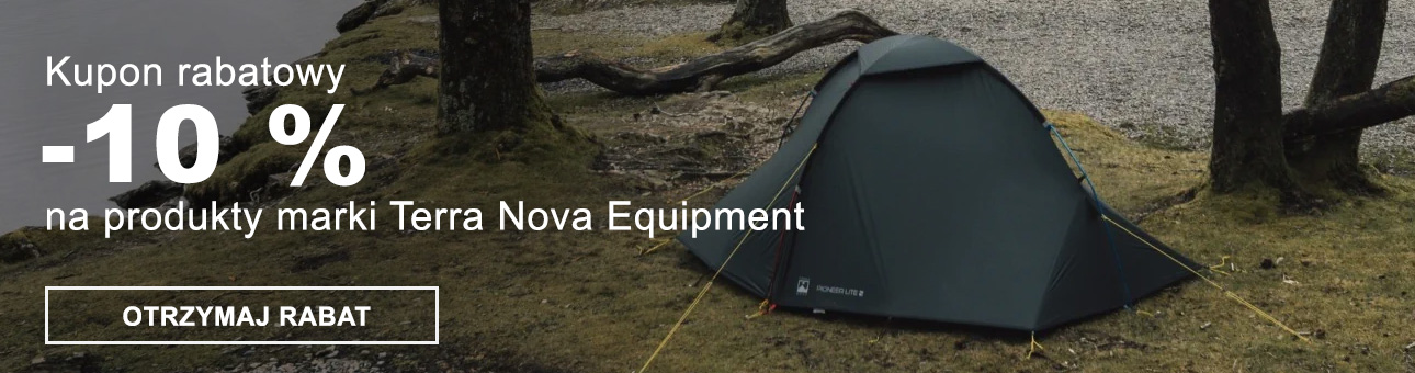 KUPON RABATOWY - 10% na produkty marki Terra Nova Equipment