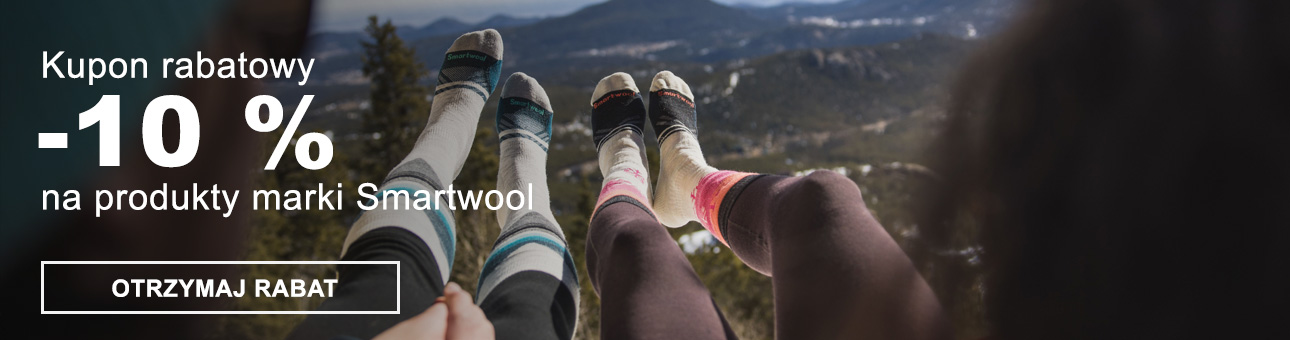 KUPON RABATOWY - 10% na produkty marki Smartwool